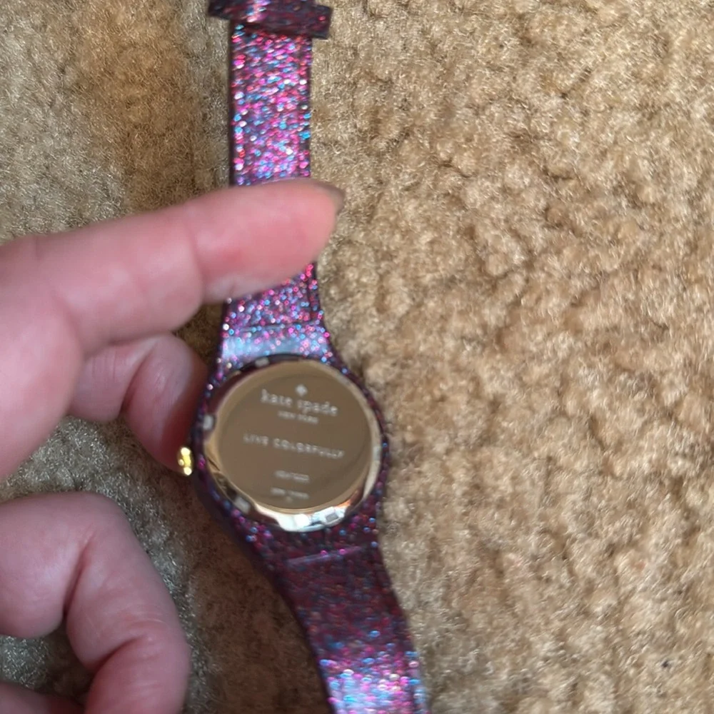 KATE SPADE ♠️ Purple Glitter Watch