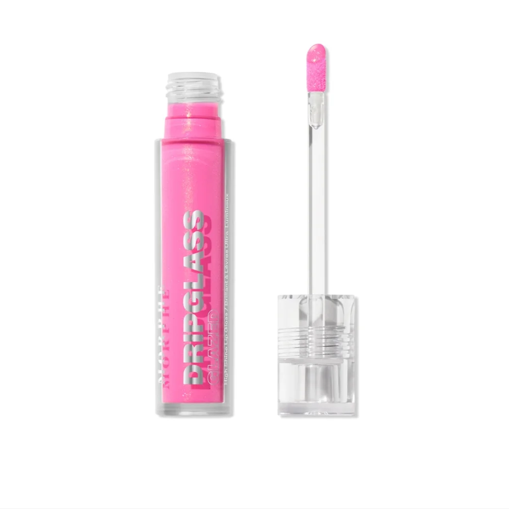 Morphe Dripglass Glazed High Shine Lip Gloss 🩷✨ Shade: Glint of Pink 🆕