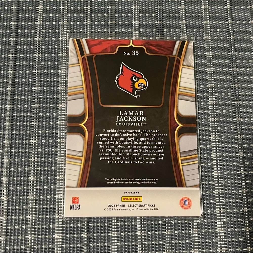 Panini 🏈 lamar