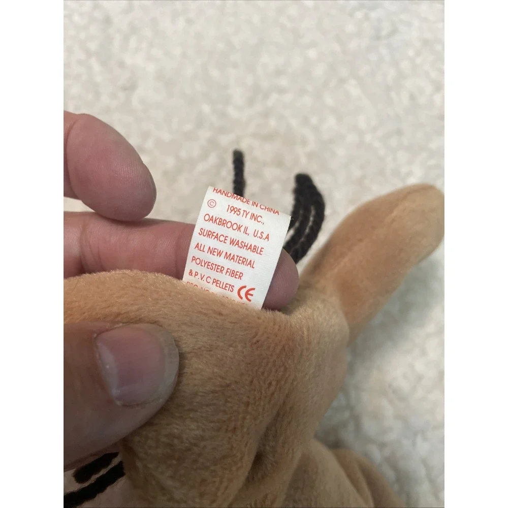 TY Beanie Babies Derby The Horse Bean Bag Stuffed Animal Toy