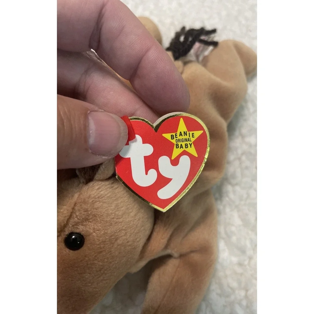 TY Beanie Babies Derby The Horse Bean Bag Stuffed Animal Toy