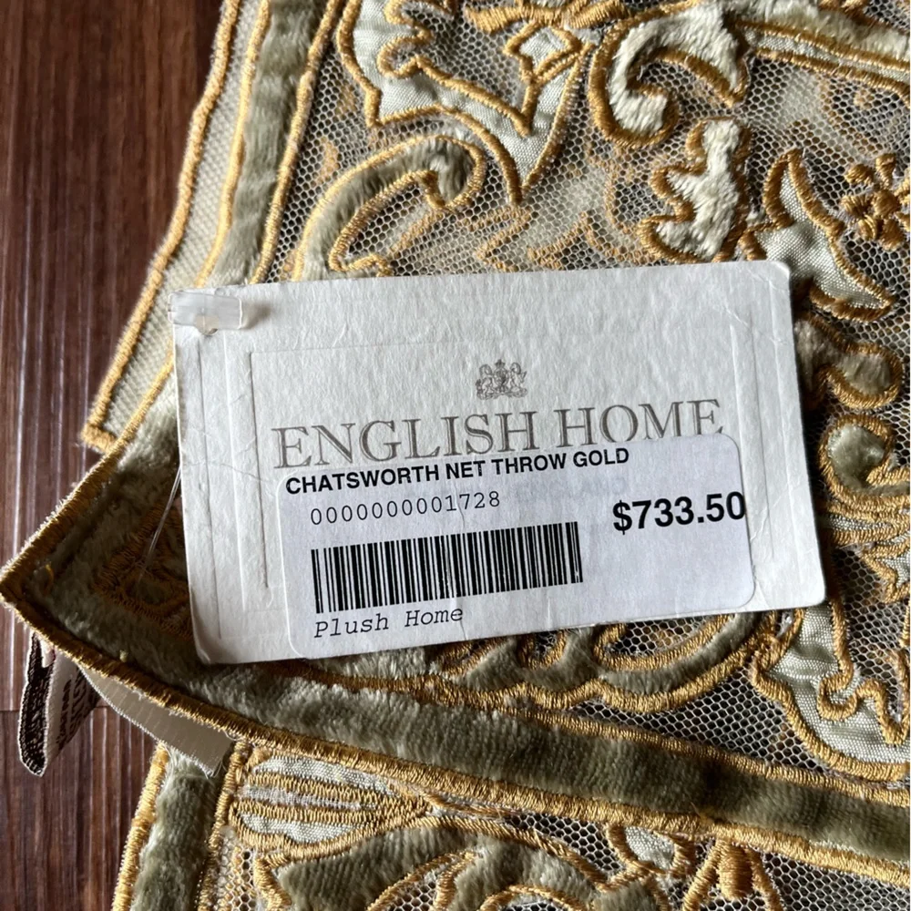 English Home throw square