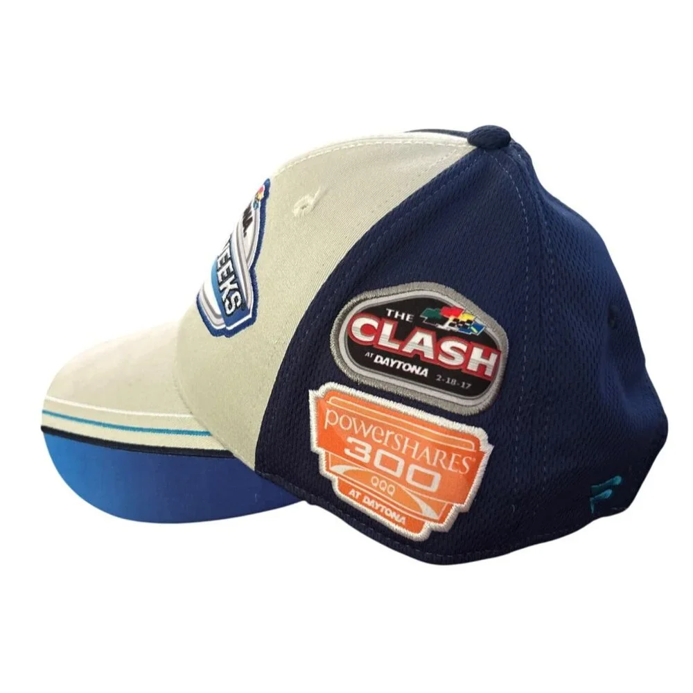 Fanatics Daytona 500 Speedweeks 2017 Gray & Blue Baseball Cap Racing Fan Gear