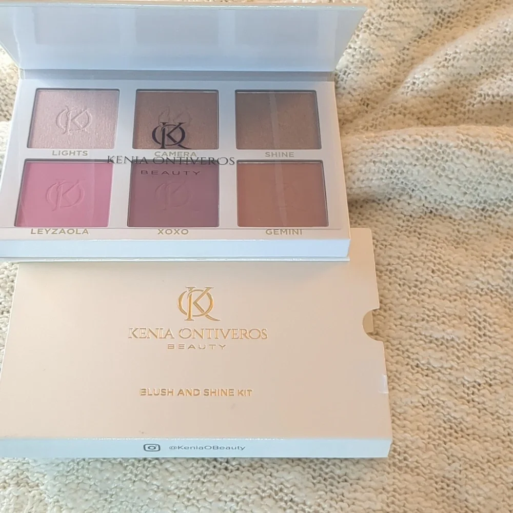 KENIA ONTIVEROS Beauty Blush And Shine Kit, 6x 4g/014oz