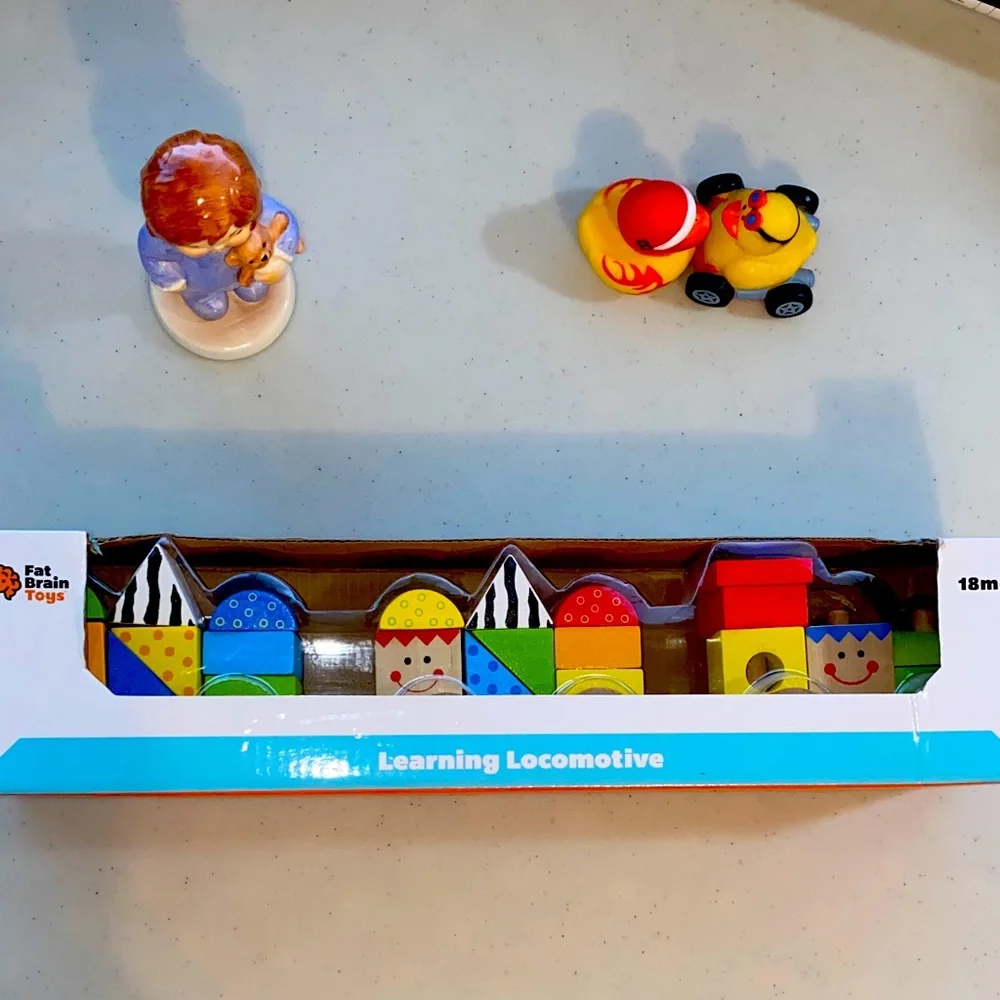 Learning Locomotive Fat Brain Toys