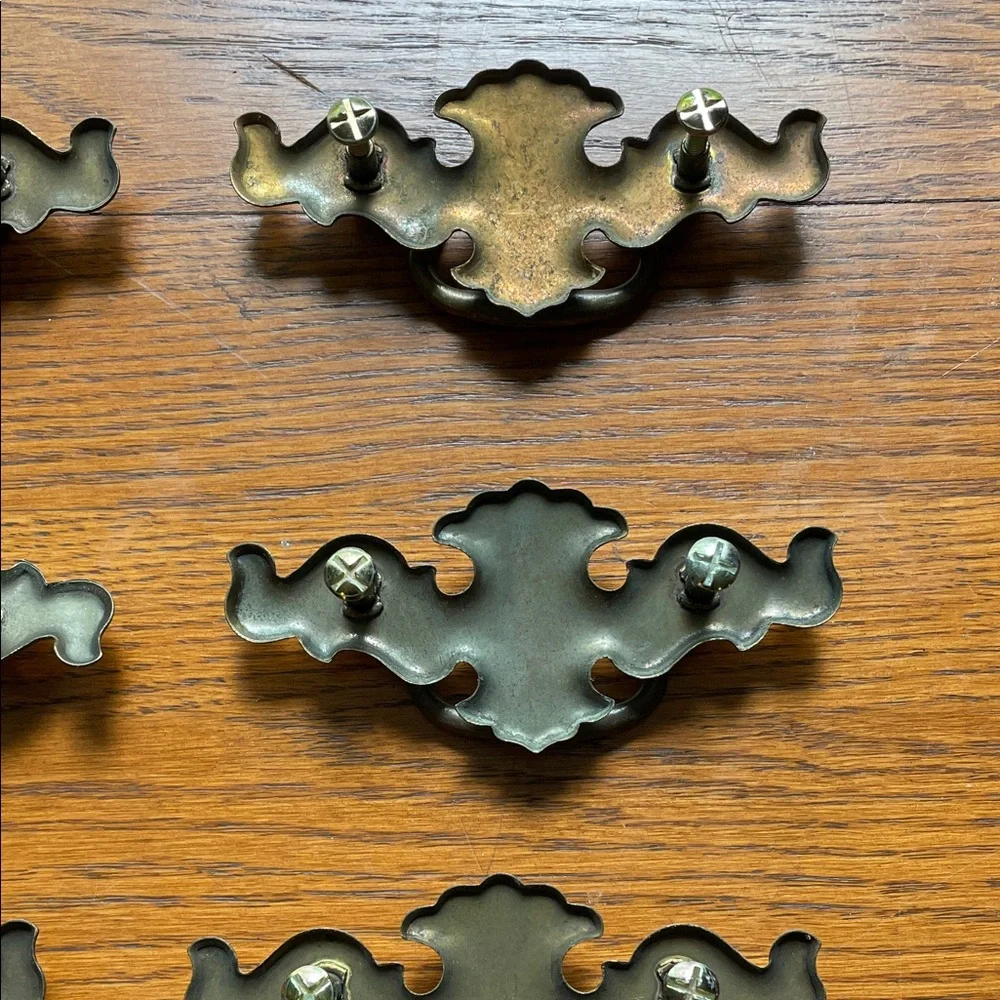 Antique drawer pulls enhance your