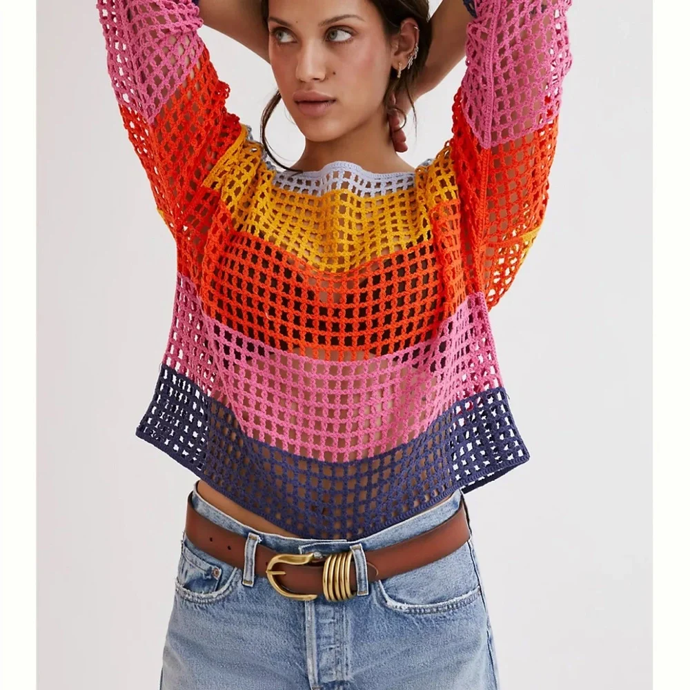 Anthropologie chic crochet