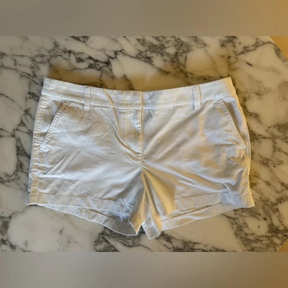 NWT J Crew white shorts size 12 and 14