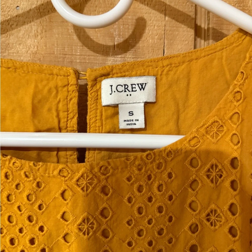 J. Crew chic mustard