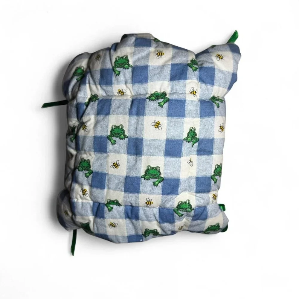 N/A frog fabric