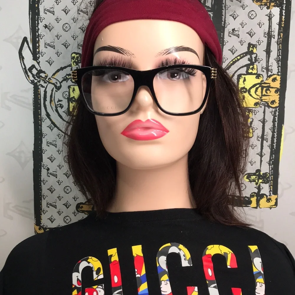 Gucci Black Oversized Square Sunglasses GG0526o 001