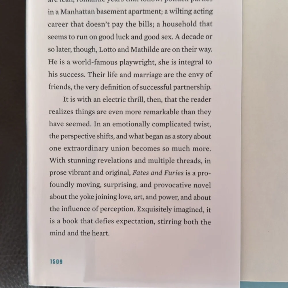 Riverhead Books “fates furies”