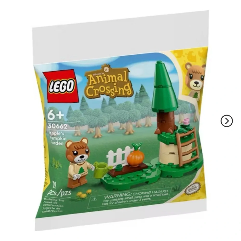 LEGO Animal Crossing Maple’s Pumpkin Garden Set 30662 - 29 Pieces - Ages 6+