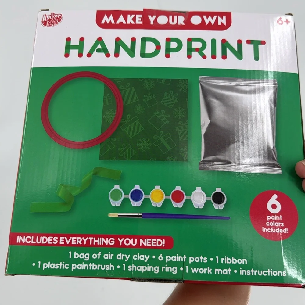 Anker Make Your Own Handprint Kit - NEW in BOX