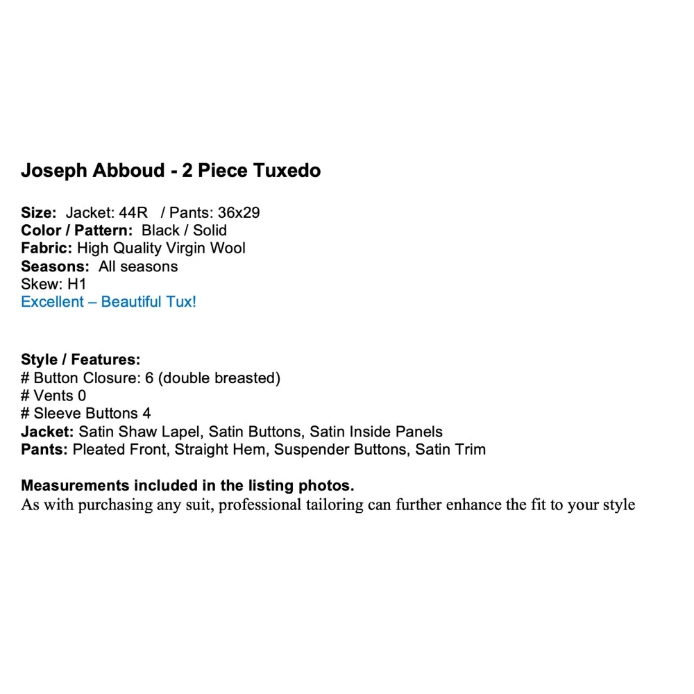 Joseph Abboud joseph abboud