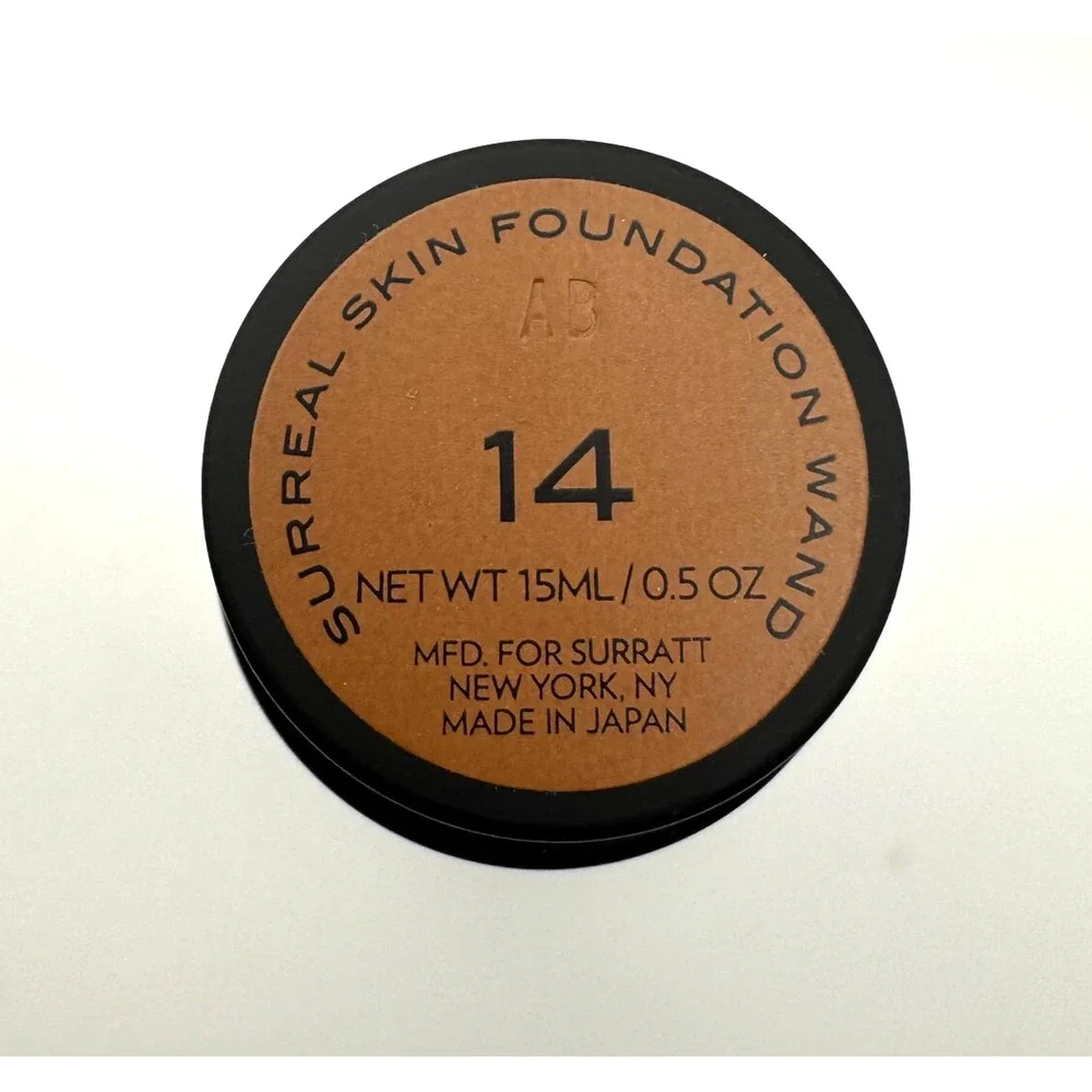 Surratt Beauty Surreal‎ Skin Foundation Primer Brush Wand Shade 14 Bronze/Golden