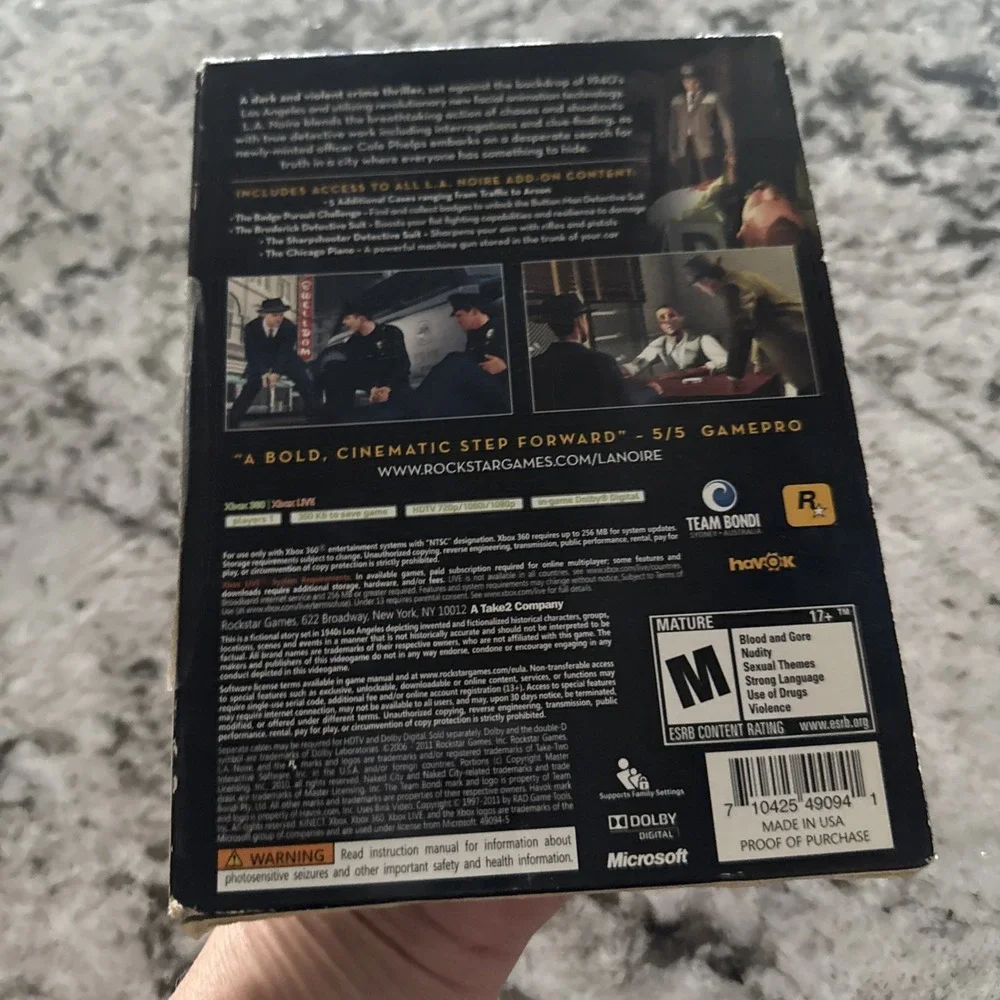 N/A noire complete