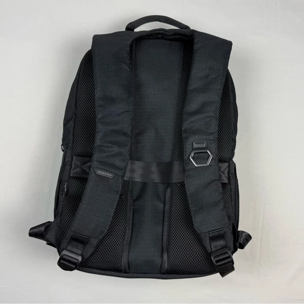 Solgaard Shore Tex Day Pack Backpack Black Ripstop Lightweight Laptop Section