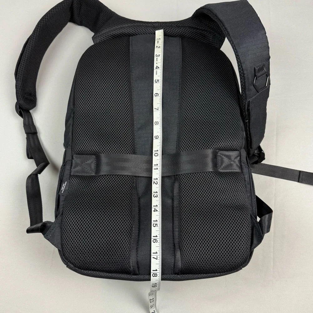 Solgaard Shore Tex Day Pack Backpack Black Ripstop Lightweight Laptop Section