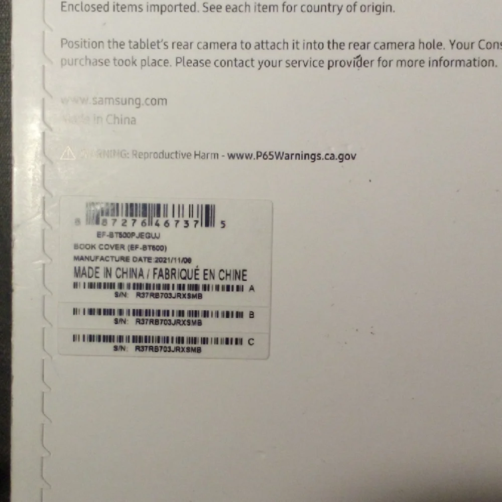 NEW! Samsung Galaxy Tab A7 Protective Cover - Gray