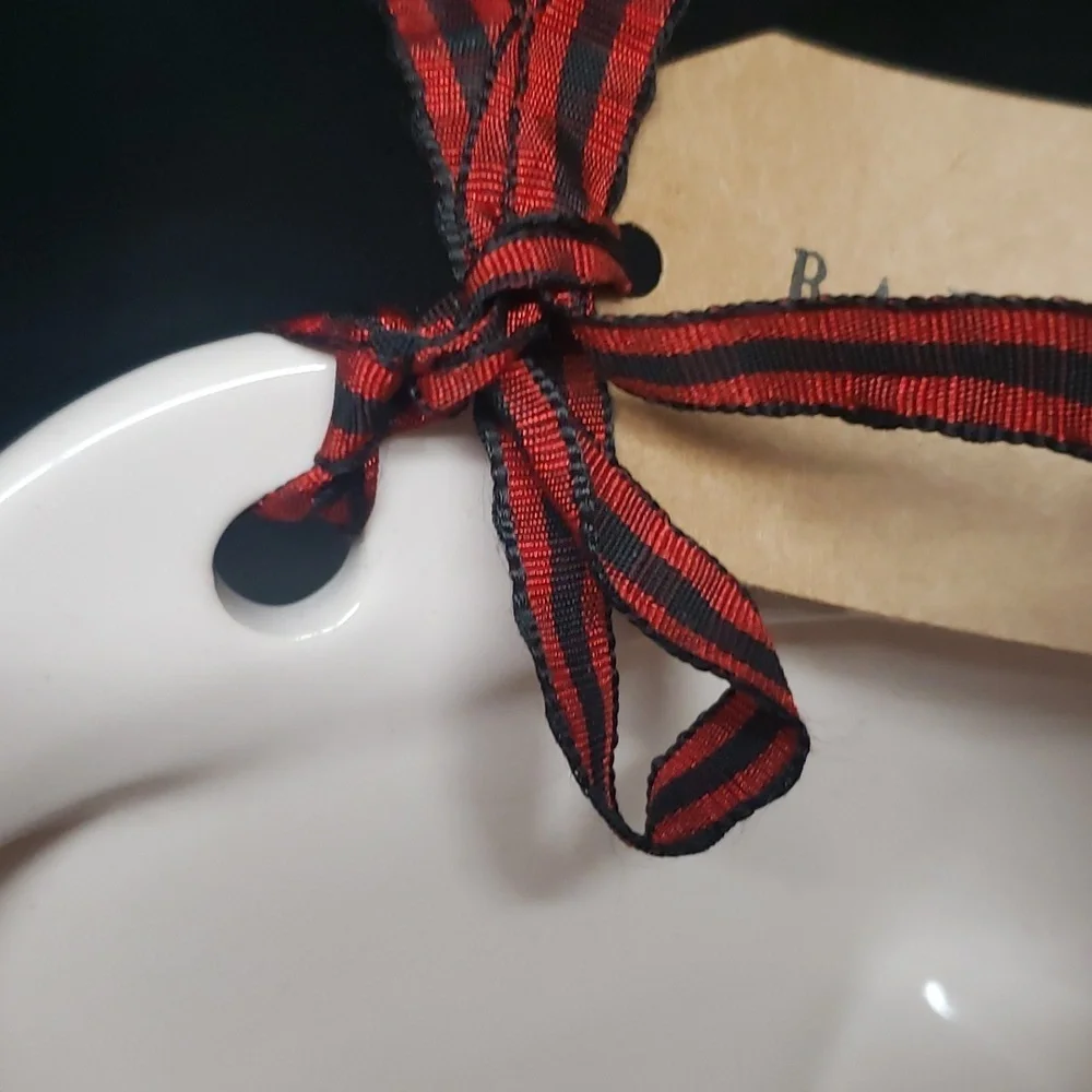 Rae Dunn red ceramic