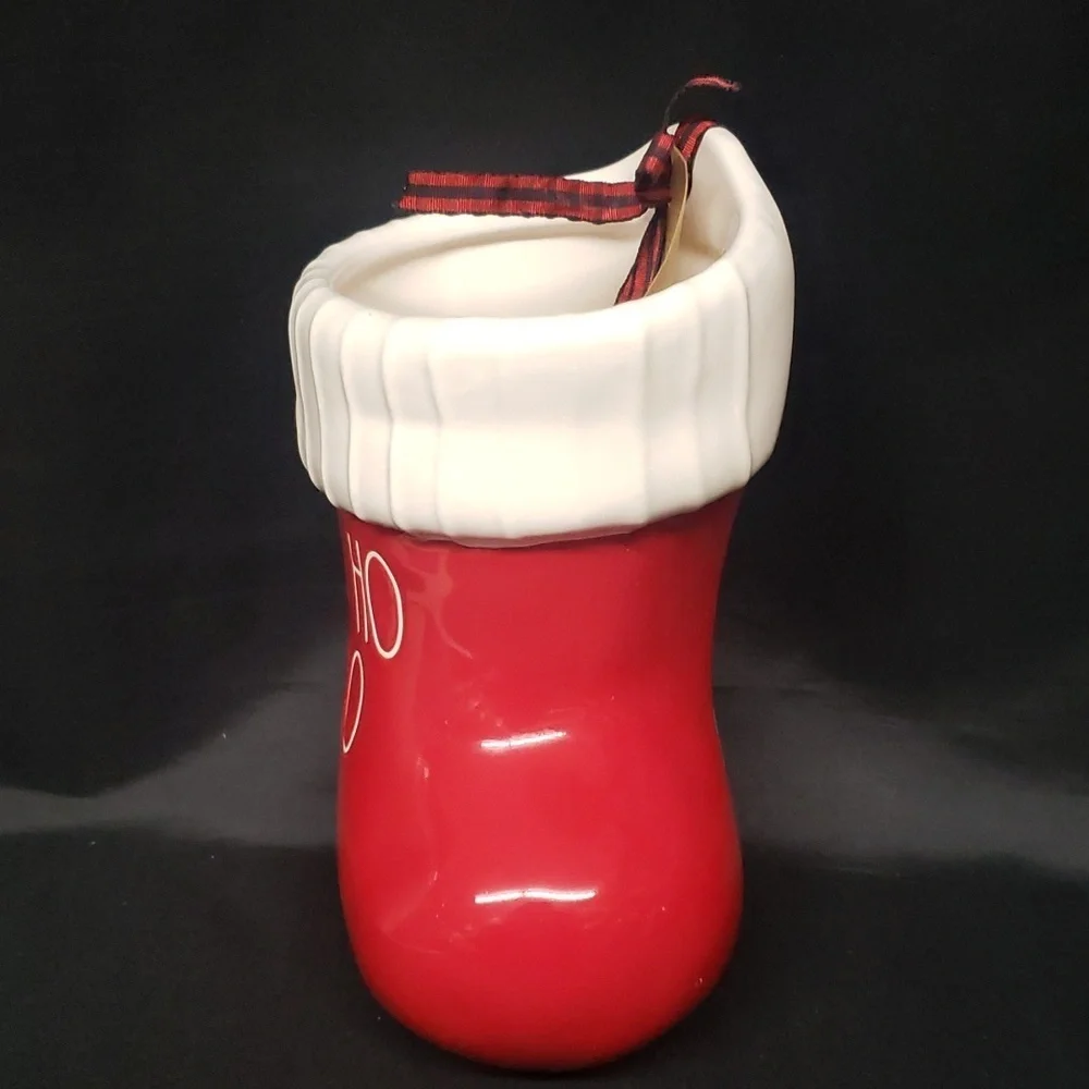 Rae Dunn red ceramic