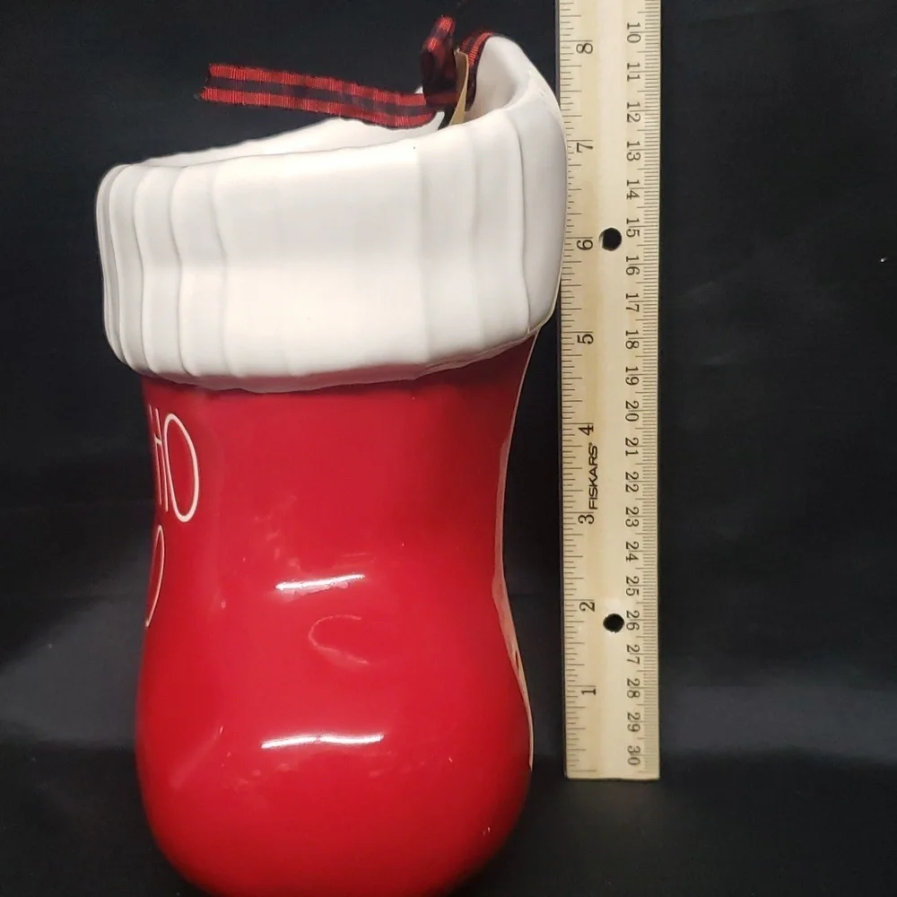 Rae Dunn red ceramic