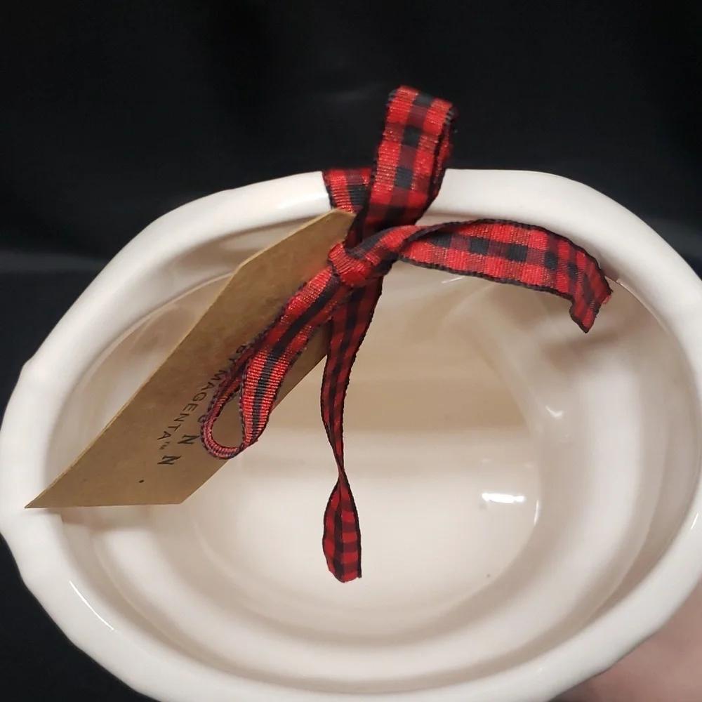 Rae Dunn red ceramic