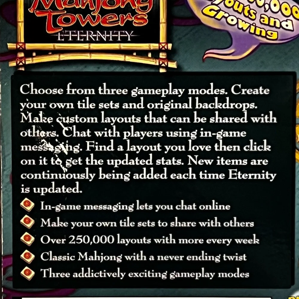 Source Unknown mahjong towers