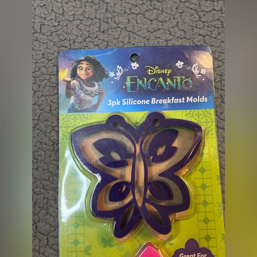 Encanto Disney Silicone Breakfast Molds 3 Pack New In Pack