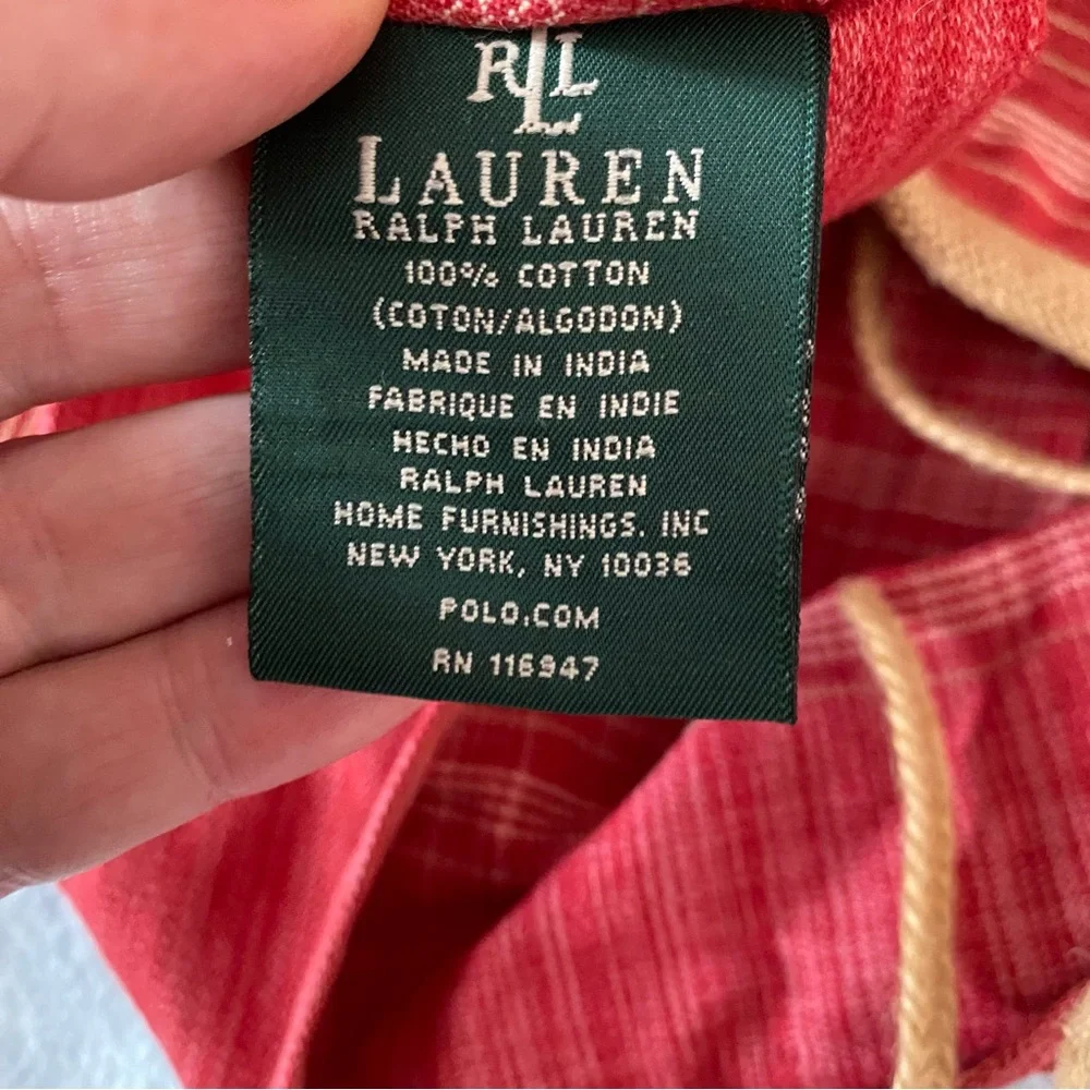Lauren Ralph Lauren red photos stripes