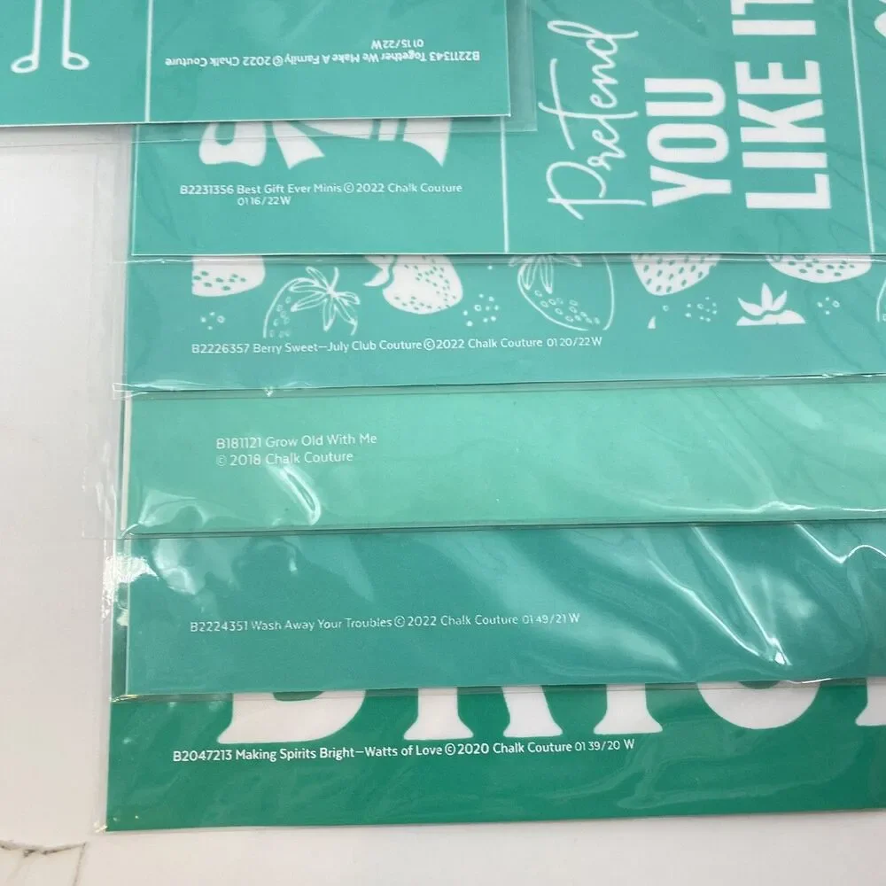 Chalk Couture lot new
