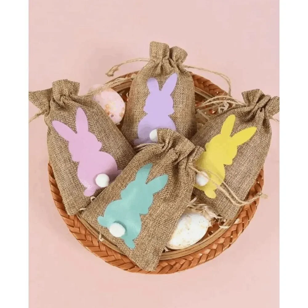 Handmade 6pcs bunny