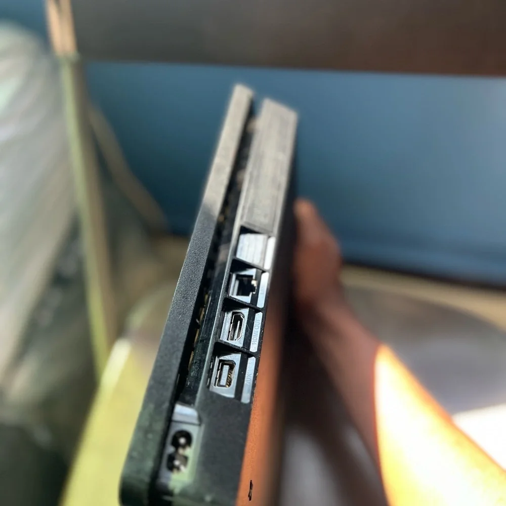 Sony Black Gaming Console