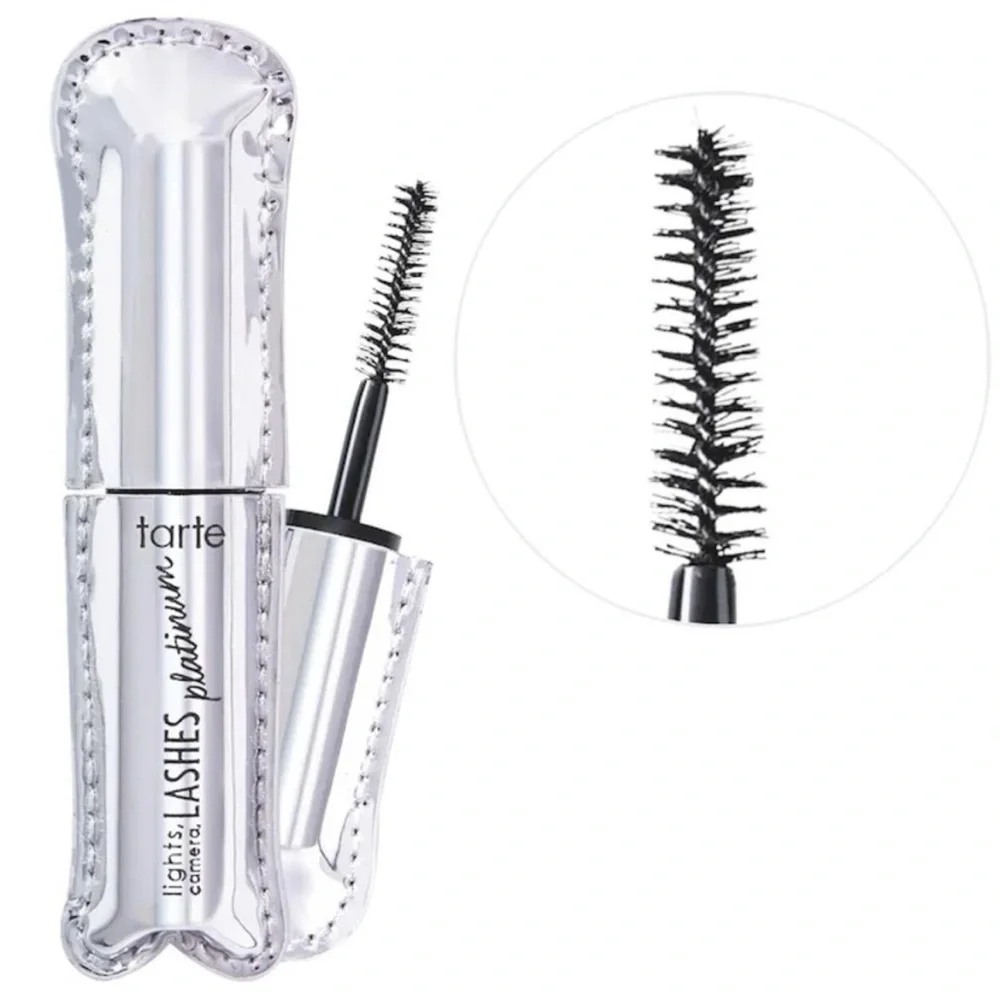 NWT Tarte Platinum Mascara with Bristle Brush Travel Size 2 ml/0.07 oz