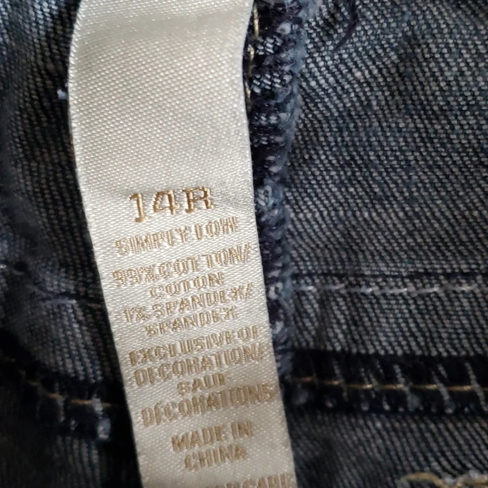 Justice brand size