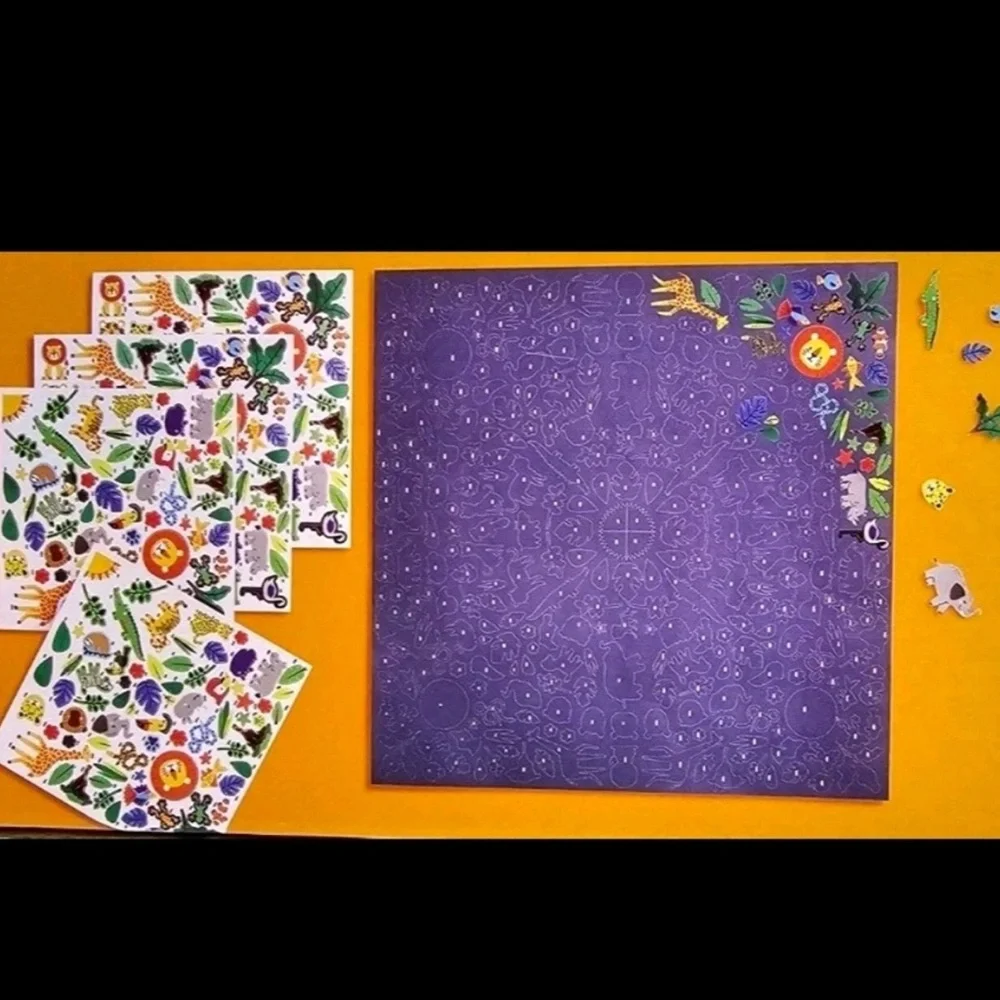 NEW - Mondo Llama Kaleidoscopic Animal Poster Kit - SET OF TWO  FREE SHIPPING