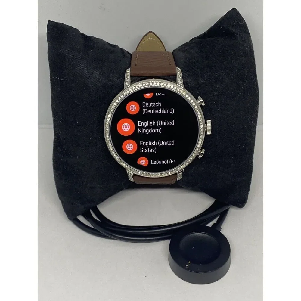 Fossil Gen 4 Authentic Digital Dial Smart Watch Custom Band FTW6013 AB428
