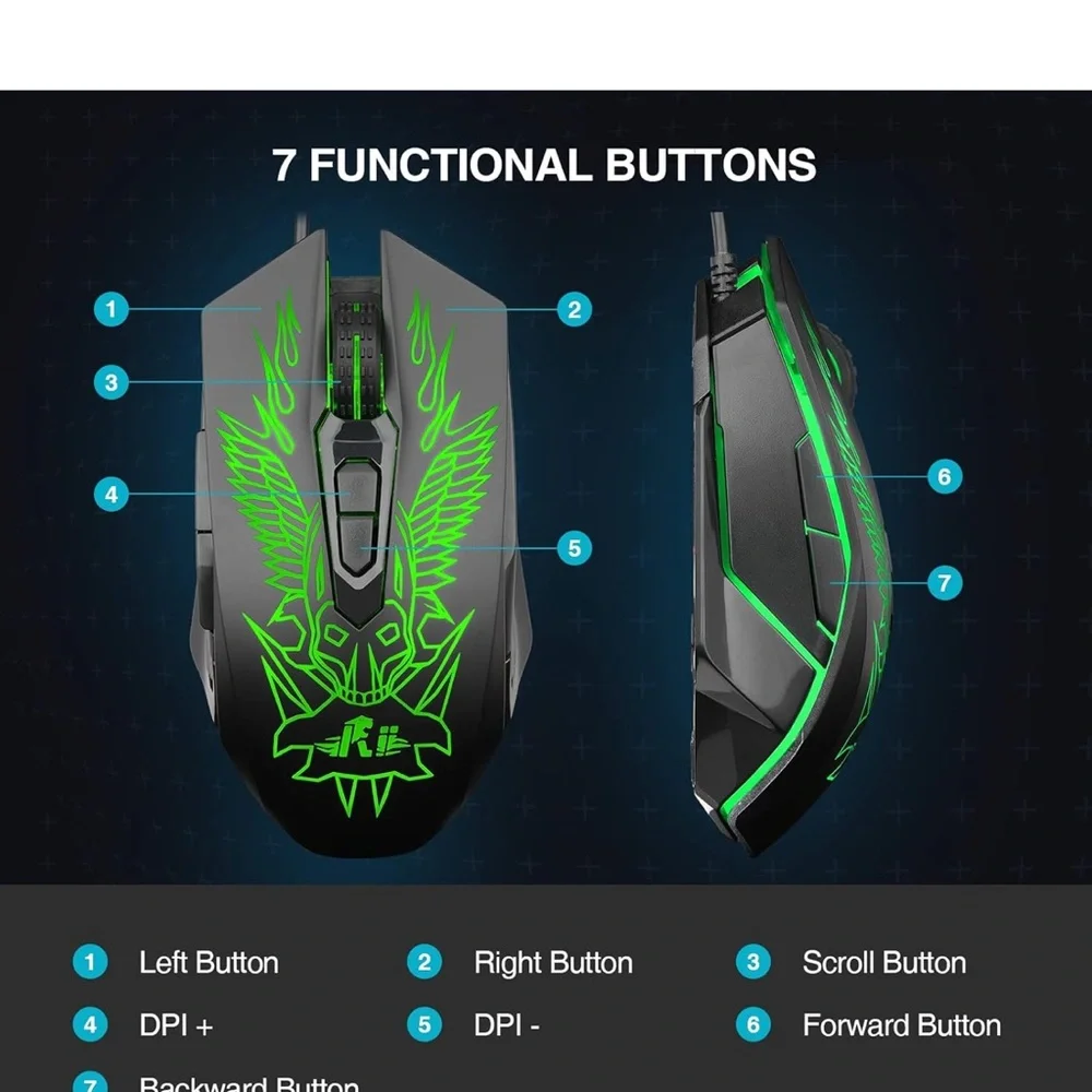 N/A mice mouse wired