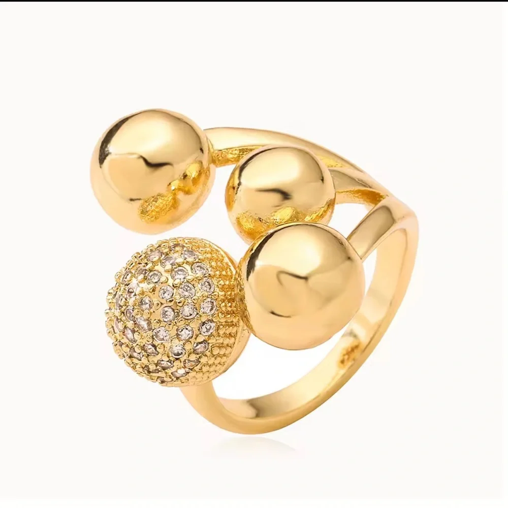 Statement Gold Ring Jewelry