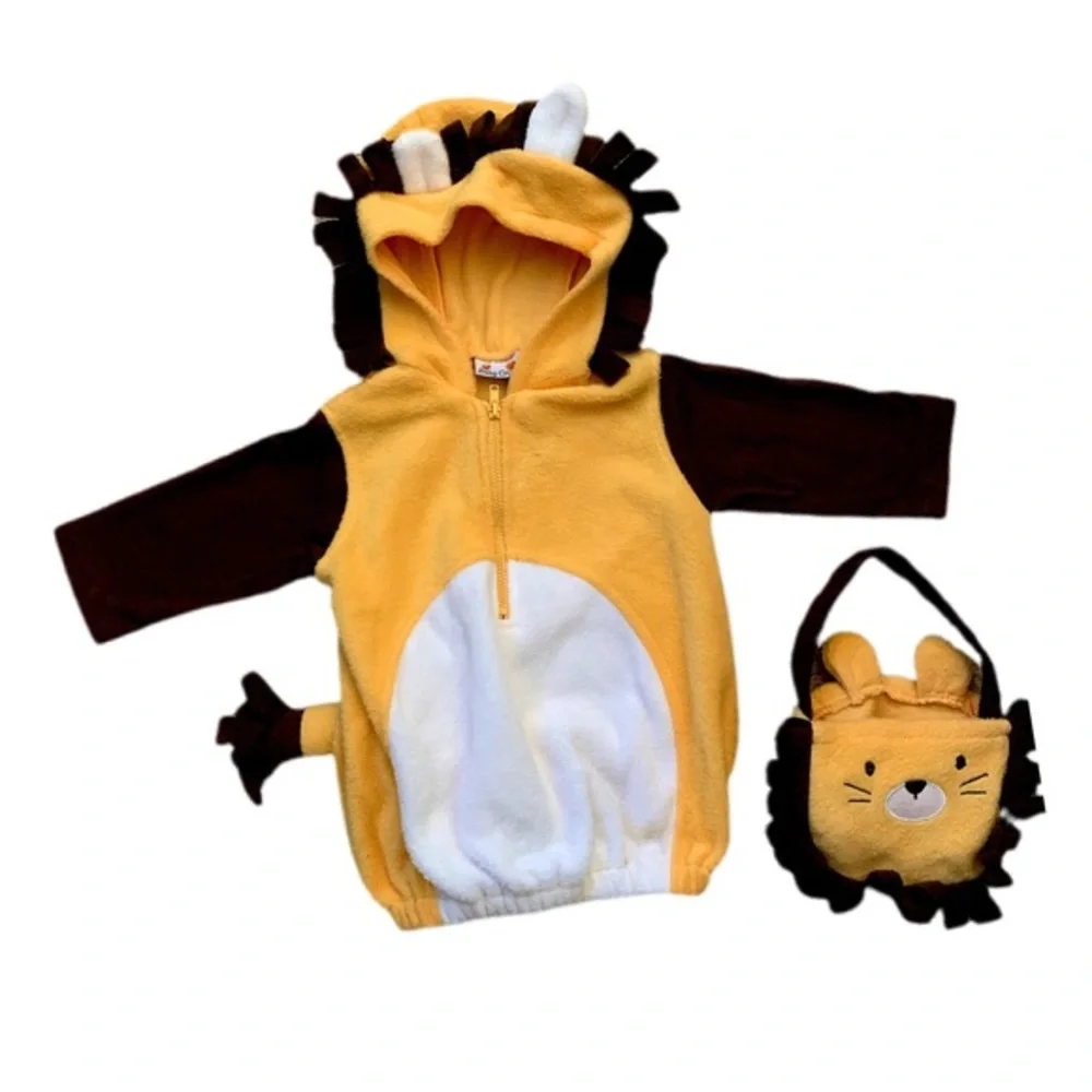 LION COSTUME W/ MATCHING BAG