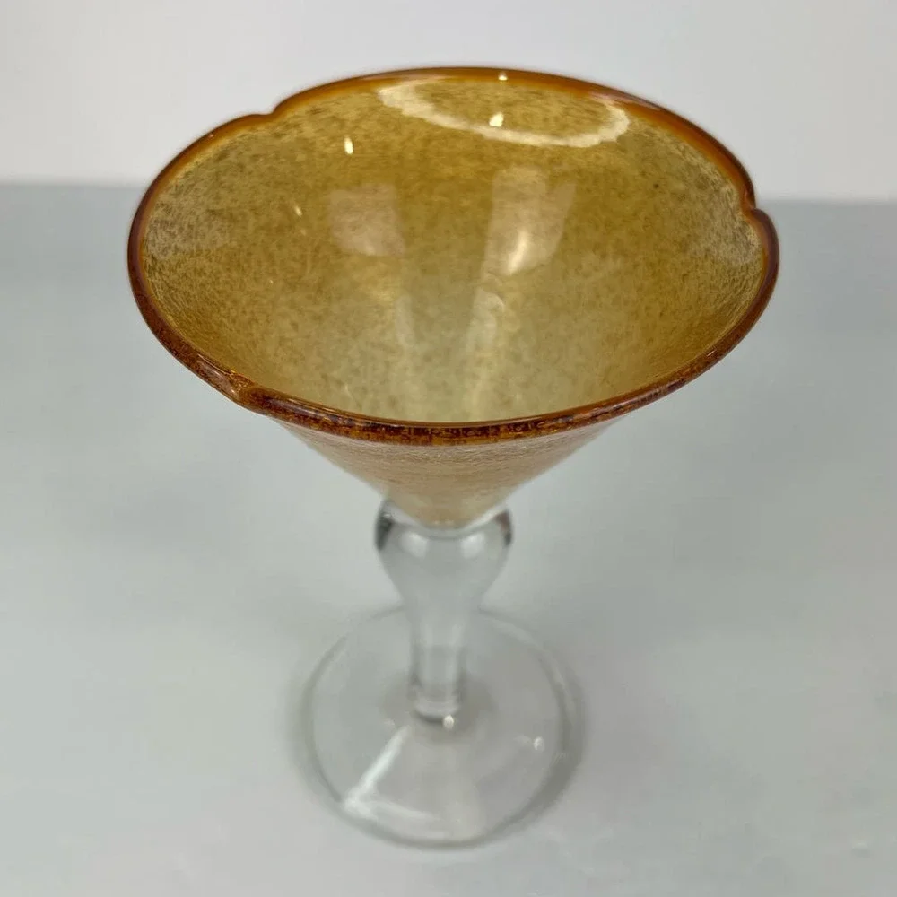 Handmade amber margarita