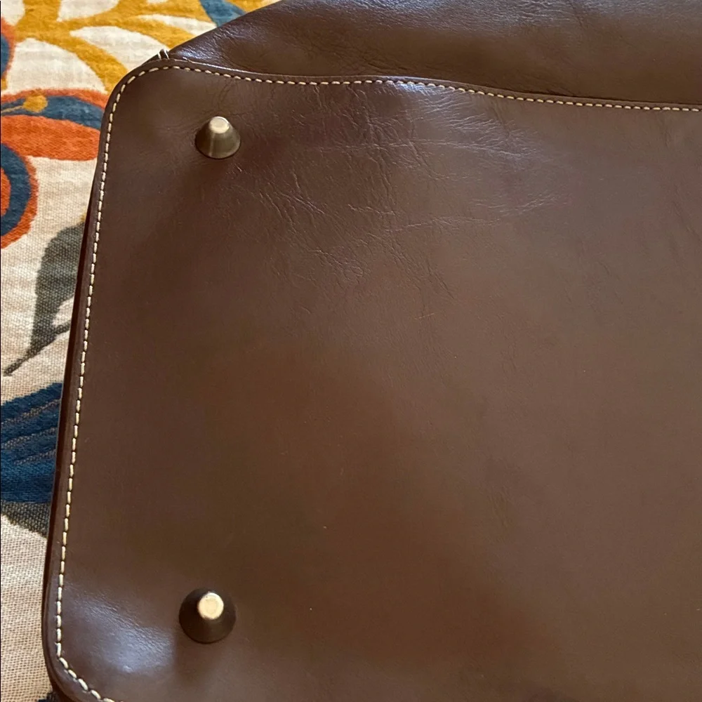 Green and Brown Tote Bag