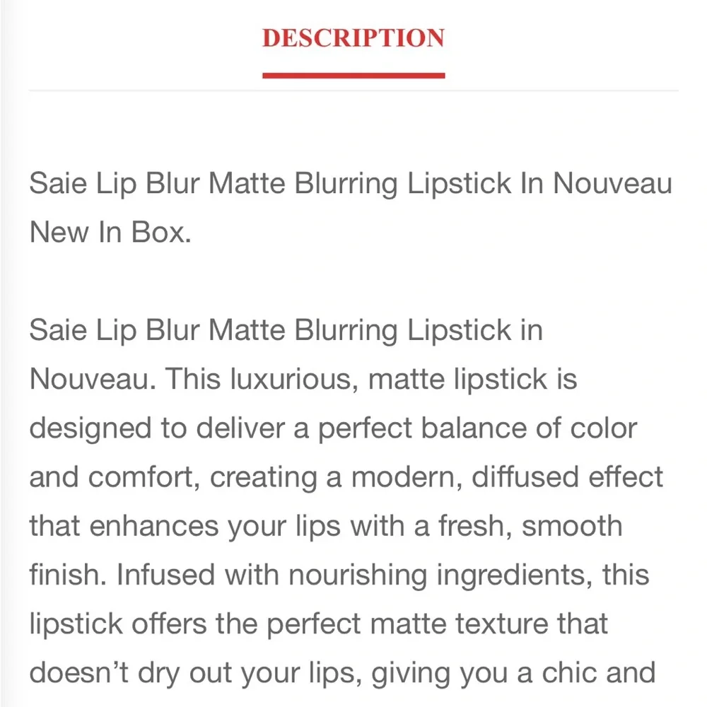Saie discover bold