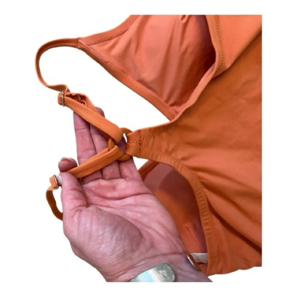 Cupshe Terracotta One Piece Swimsuit