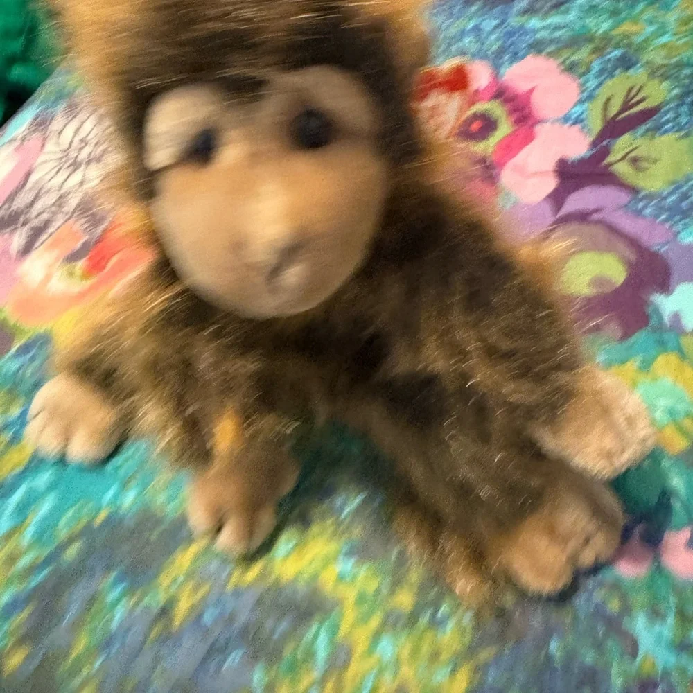 Ty Brown and Tan Plush Small Pet Toy