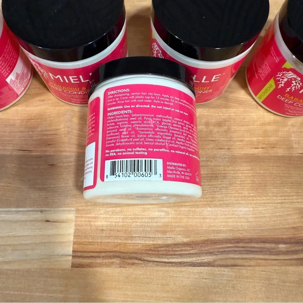 Mielle containers total