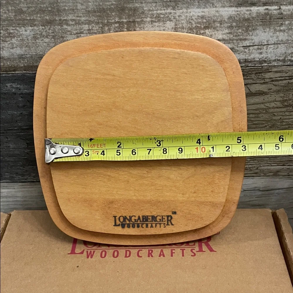 Longaberger square wooden