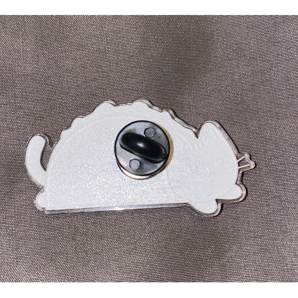 Tacocat Acrylic backpack Pin, Palindrome, tacocat spelled backwards is tacocat