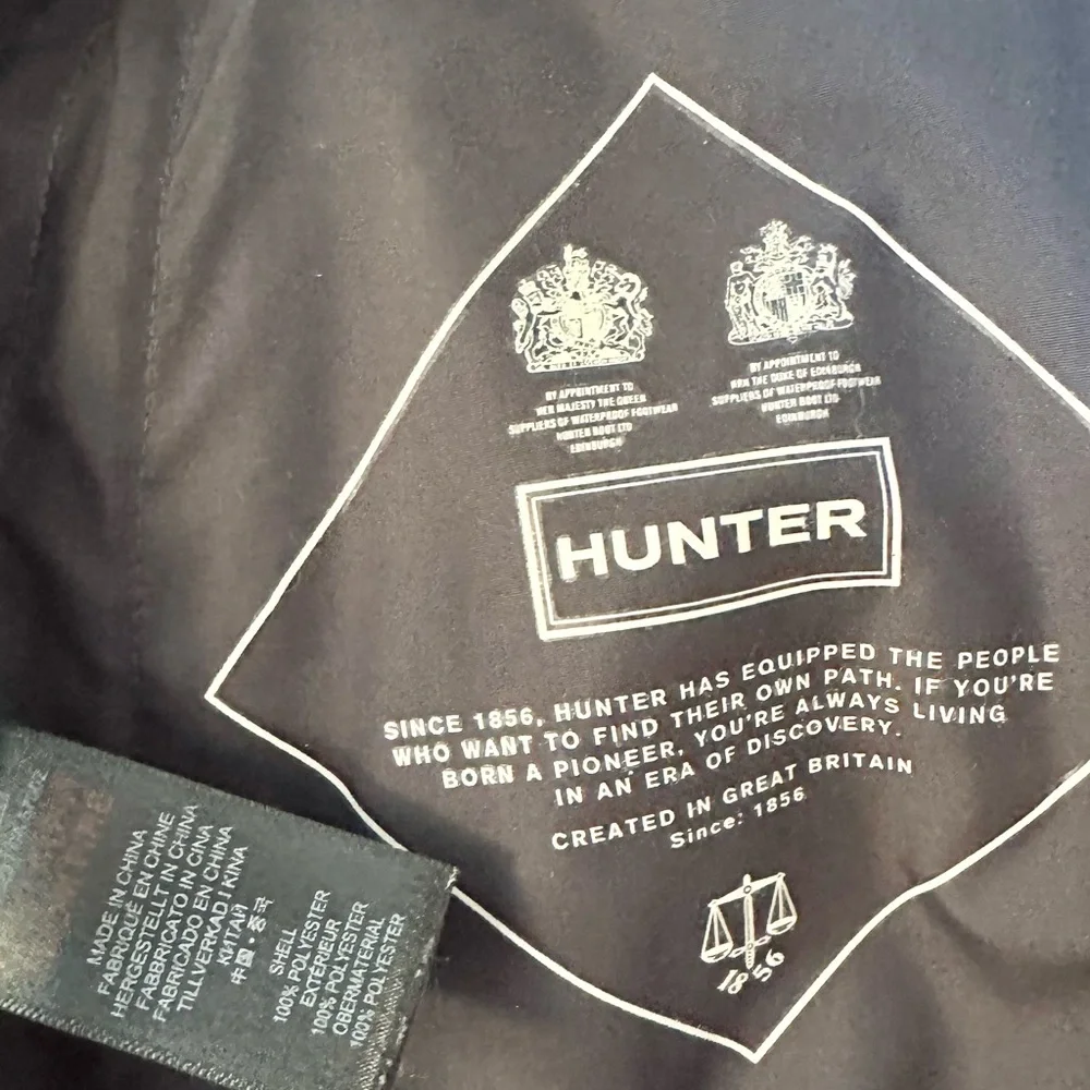 Hunter rain jacket